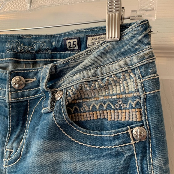 Miss Me Skinny Ankle Jean - Size 25 - Picture 11 of 11